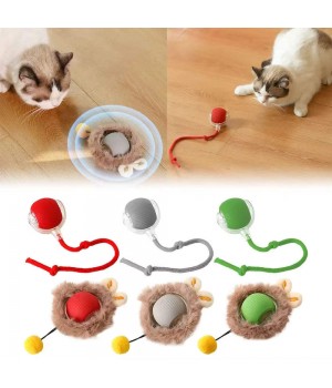 Automatic Pet Smart Interactive Self Electric Moving Chase Cat Rolling Ball Toy for Cats and Dogs