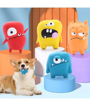 Wholesale cheap high quality Squeaky Cute Design Chew Dog Latex Toy interactive toy for cat dog