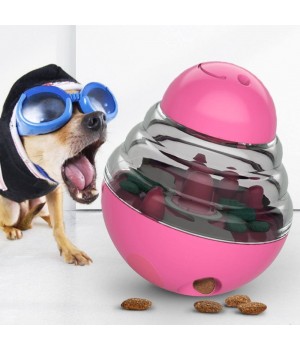 Pet supplies Dog Leaky Food Toy Interactive Dog Cat Toy Food Treat Dispensing Toys Slow Feeder Treat Ball for Pets Increases IQ