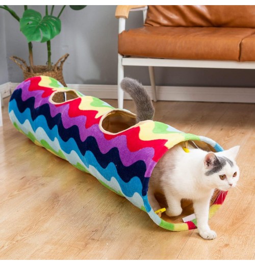 New Fashion Designed Pet cat Accessories Pet cat Plush Fabric toy cat Escape House