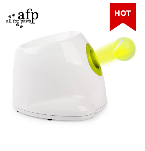 A01 AFP Newest Interactive Pet Dog Fetch Toy Automatic Dog Ball Launcher Electric Auto Dog Tennis Ball Thrower Pet Toy Wholesale