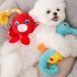 Soft Pet Toy Stuffed Animal Durable Pet Chew Squeak Plush Interactive Chew Dog Plush Toys