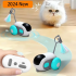 Interactive Smart Electric Remote Control Electric Smart Cat Toy Soothing Little Mouse Cat Teaser Tool Running a sports car