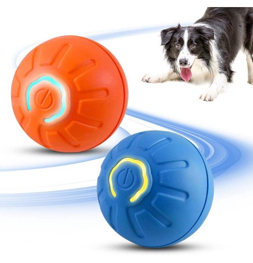 ZMaker 2025 New Automatic Moving Shaking Dog Toy Ball Interactive Rolling Dog Ball Toy Smart Moving Rolling Ball Toy