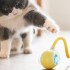 ZMaker New Smart Interactive Cat Toys Ball Automatic Moving Cat Rolling Ball Toy Bird Chirping Cat Rotating Ball Toy