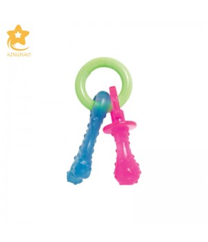 XH-CAT-006 Hot Hot sale Non-toxic bite pet toys , interactive training squeaky dog TPR chew pet toy