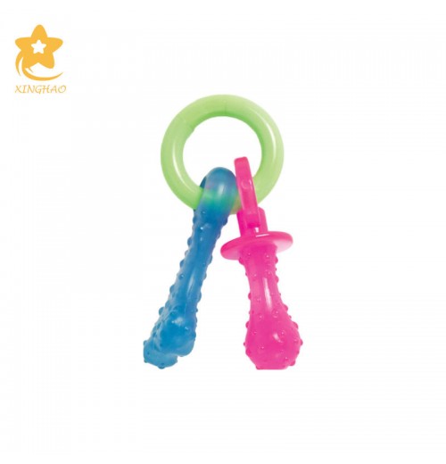 XH-CAT-006 Hot Hot sale Non-toxic bite pet toys , interactive training squeaky dog TPR chew pet toy